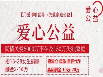 西宁捐卵助孕生子 爱心志愿者招募